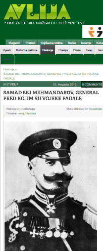 SAMAD BEJ MEHMANDAROV, GENERAL PRED KOJIM SU VOJSKE PADALE 